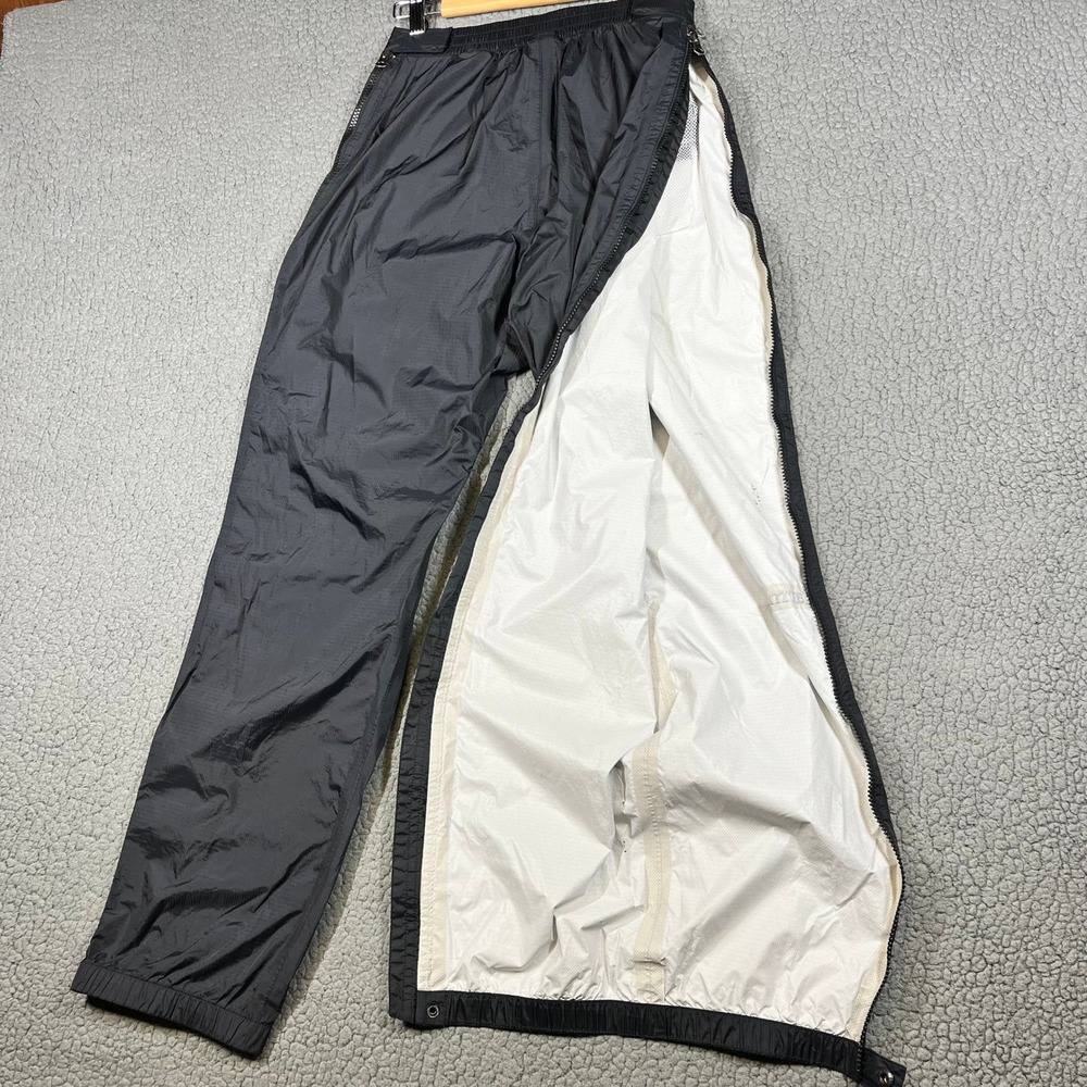Marmot PreCip Rain Pants Womens Black Waterproof Full Side Zip Size Medium M - Picture 4 of 14